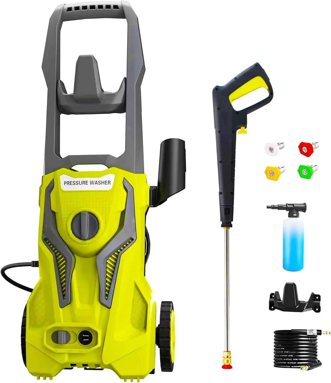 Power Washers Electric Powered 4500Psi-Max 2.8GPM High Pressure Washer Car Cleaning Machine with Adjustable