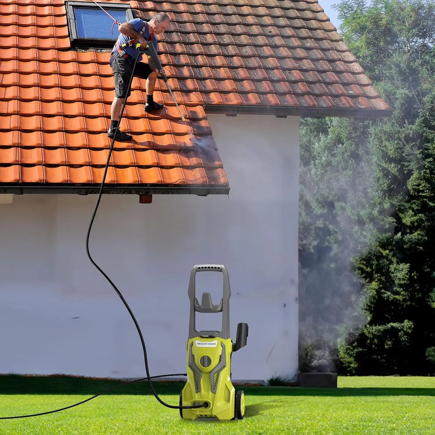 Power Washers Electric Powered 4500Psi-Max 2.8GPM High Pressure Washer Car Cleaning Machine with Adjustable