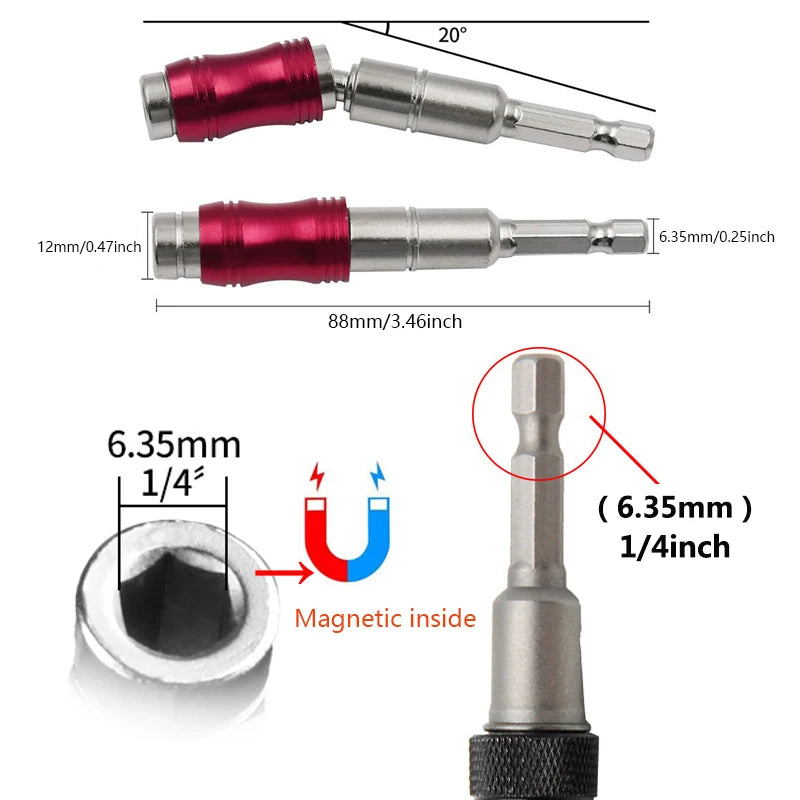 Magnetic Ring Drill Bit Extension